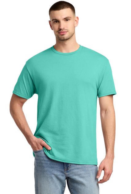Jerzees 29M Unisex Dri-Power® 50/50 T-Shirt in Cool mint
