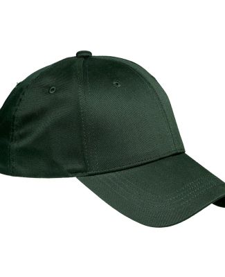 BX020 Big Accessories 6-Panel Structured Twill Cap in Hunter