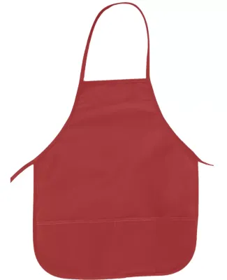 APR51 Big Accessories Two-Pocket 24" Apron RED