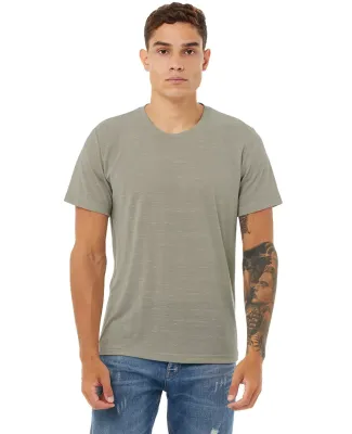 BELLA+CANVAS 3650 Mens Poly-Cotton T-Shirt in Stone marble