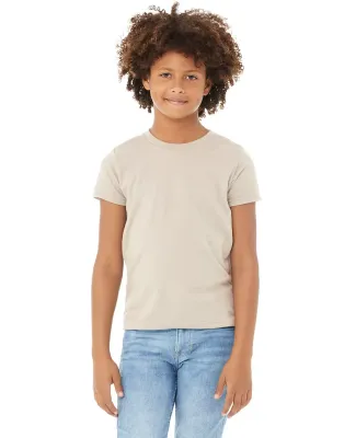 BELLA+CANVAS 3001YCVC Jersey Youth T-Shirt in Heather dust