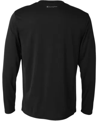 CW26 Champion Logo Performance Long-Sleeve T-Shirt Black