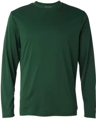 CW26 Champion Logo Performance Long-Sleeve T-Shirt Dark Green