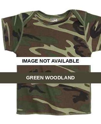 4404 Code V Infant Baby Rib Camouflage Lap Shoulde Green Woodland