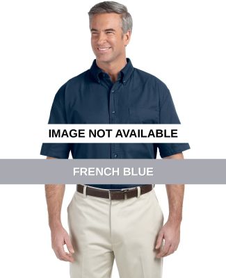 D500S Devon & Jones Men’s Short-Sleeve Titan Twi French Blue