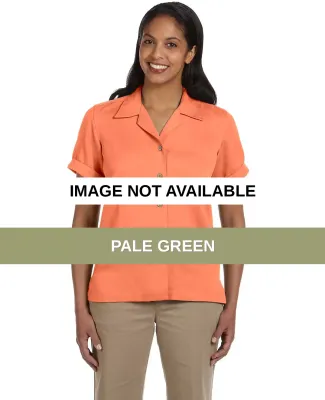 D670W Devon & Jones Ladies’ Isla Camp Shirt Pale Green