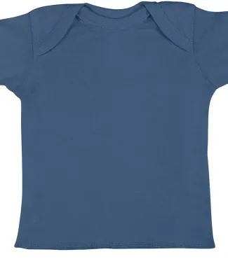 3400 Rabbit Skins® Infant Lap Shoulder T-shirt INDIGO