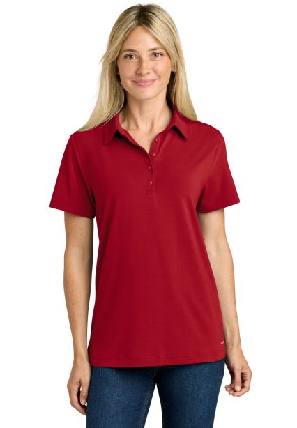 The North Face NF0A8GE1  Women's Canyon Crest Polo in Tnf red