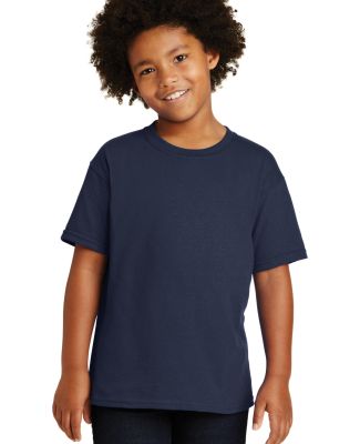 Gildan 5000B Youth Heavy Cotton Plain T shirt Bulk in Navy
