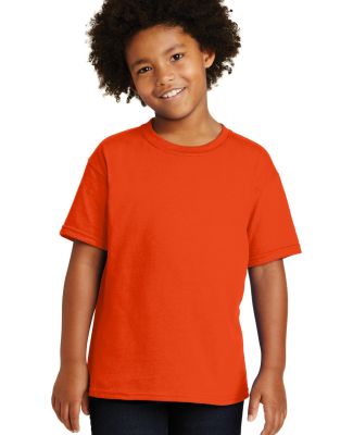 Gildan 5000B Youth Heavy Cotton Plain T shirt Bulk in Orange