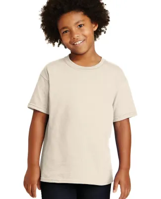 Gildan 5000B Heavyweight Cotton Youth T-shirt  in Natural