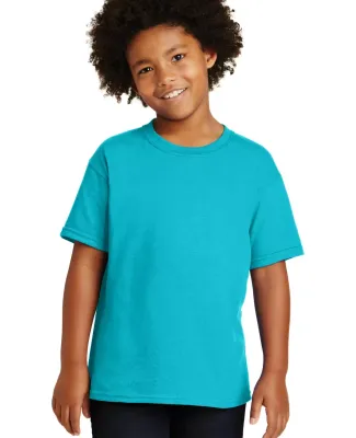 Gildan 5000B Heavyweight Cotton Youth T-shirt  in Tropical blue