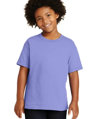 Gildan 5000B Heavyweight Cotton Youth T-shirt  in Violet