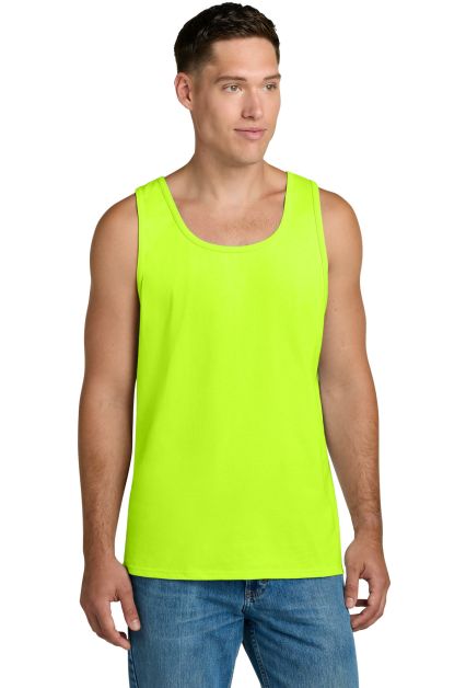 Jerzees 363TK  Classics Unisex Cotton Tank in Safety green