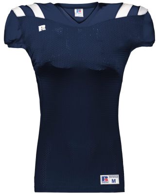 Russel Athletic R0100M Unisex Canton Football Jers in Navy/ white