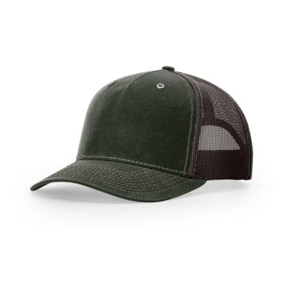 Richardson 112WH  Hawthorne in Dark olive/ coffee