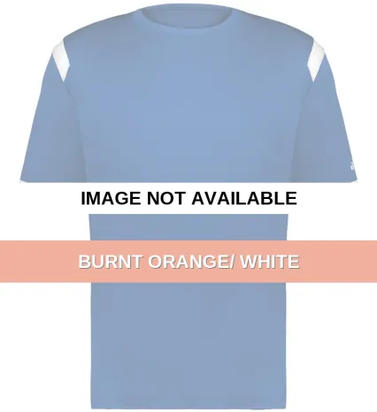 Badger Sportswear 2251 Youth On The Rise T-Shirt Burnt Orange/ White