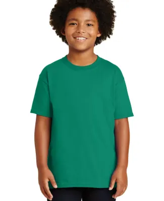 Gildan 2000B Ultra Cotton Youth T-shirt in Kelly green