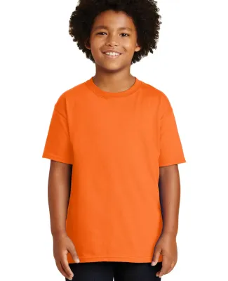 Gildan 2000B Ultra Cotton Youth T-shirt in S orange