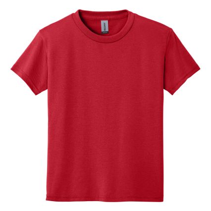 8000B Gildan Ultra Blend 50/50 Youth T-shirt in Red