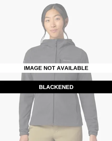 Marmot M16746 Women's Air Fleece Hooded Jacket Blackened