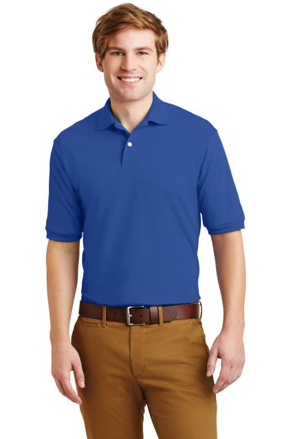 Jerzees 437MSR  - SpotShield 5.4-Ounce Jersey Knit in Royal