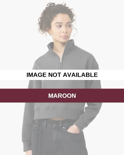 Bella+Canvas 4540 Women's 10 oz. Heavyweight Half- Maroon