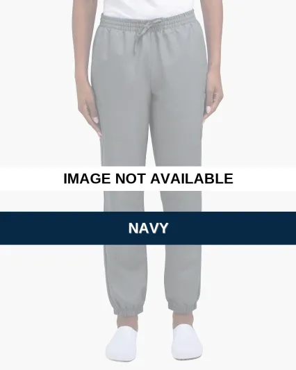 Hanes HSB001 Women's Scrub Joggers Navy