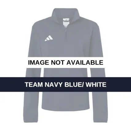 Adidas Golf Clothing AT401 Women's 3-Stripes Quart Team Navy Blue/ White