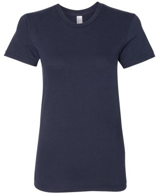 2102 American Apparel Girly Fine Jersey Tee in Navy