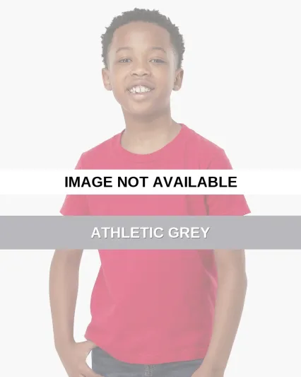 M&O Knits 4300Y Youth ACE Cotton T-Shirt Athletic Grey