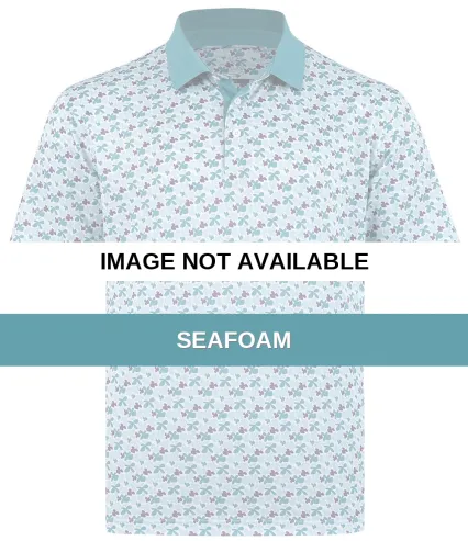 Swannies P10519 Men's Mike V Polo Seafoam