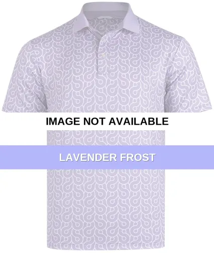 Swannies P10205 Men's Ryder Polo Lavender Frost