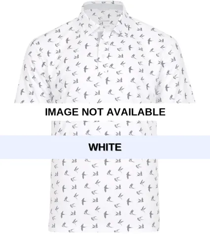Swannies P10619 Men's Peak Polo White