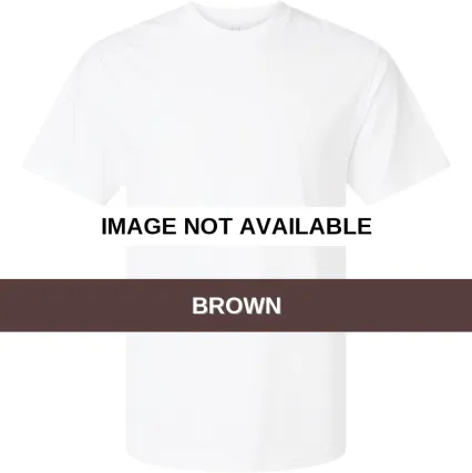 American Apparel 5801 Unisex Midweight Tee BROWN