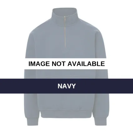 MV Sport 26160 Men's Vintage Fleece Quarter-Zip Pu Navy