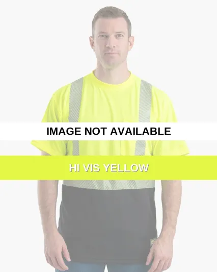 Berne Apparel HVK017T Men's Tall Hi-Vis Class 2 Co Hi Vis Yellow
