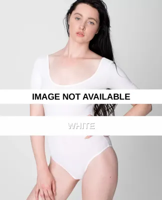 American Apparel 8373 Womens T-Shirt Bodysuit White