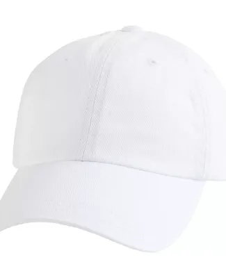 Alternative Apparel AH70 Basic Chino Dad Hat WHITE