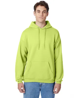 P170 Hanes PrintPro XP Comfortblend Hooded Sweatsh in Safety green