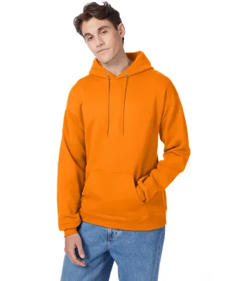 P170 Hanes PrintPro XP Comfortblend Hooded Sweatsh in Safety orange