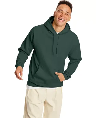 P170 Hanes PrintPro XP Comfortblend Hooded Sweatsh in Athletic dark green