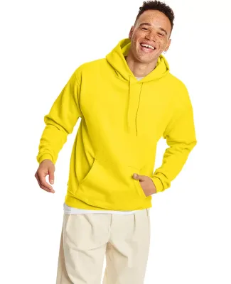 P170 Hanes PrintPro XP Comfortblend Hooded Sweatsh in Athletic yellow