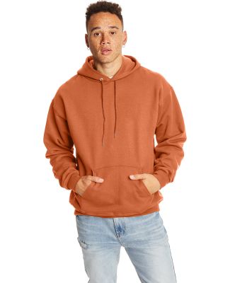 F170 Hanes PrintPro XP Ultimate Cotton Hooded Swea Pumpkin