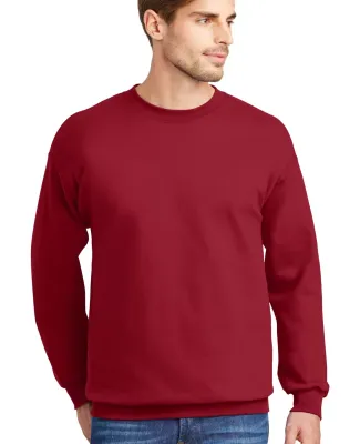 F260 Hanes® Ultimate Cotton® Sweatshirt Deep Red