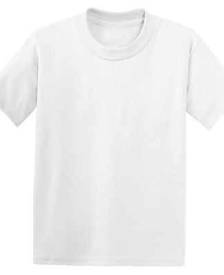 5370 Hanes® Heavyweight 50/50 Youth T-shirt White