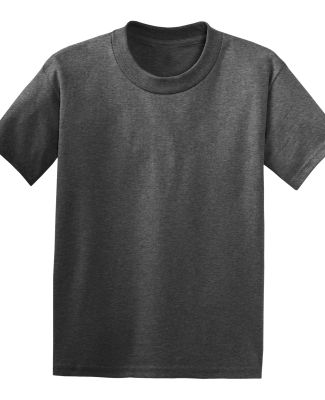 5370 Hanes® Heavyweight 50/50 Youth T-shirt Charcoal Heather