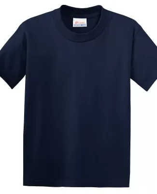 5370 Hanes® Heavyweight 50/50 Youth T-shirt Navy