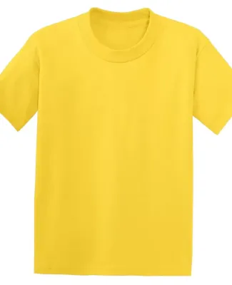 5370 Hanes® Heavyweight 50/50 Youth T-shirt Yellow
