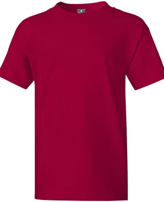 5380 Hanes® Youth Beefy®-T 5380 Deep Red